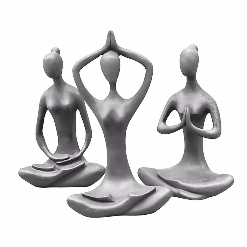 مجسمه یوگا 3 عددی