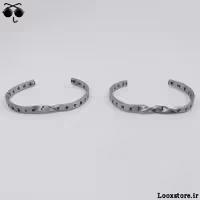 دستبند بنگل با حک حروف یونانی (بنگل وایکینگ)