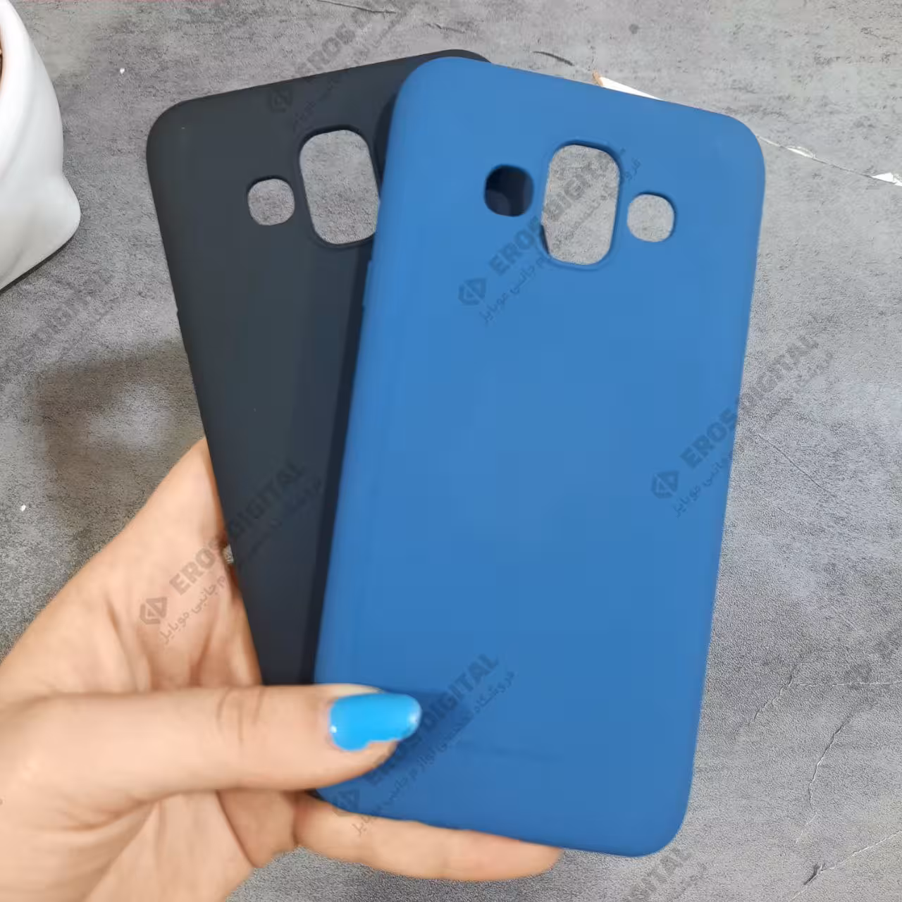 قاب گوشی Samsung Galaxy J7 Duo طرح سیلیکون