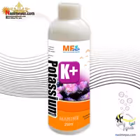 محلول پتاسیم آکواریوم آب شور ام اف آکوا