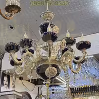 لوستر ايتاليايي سراميکي 6 ش