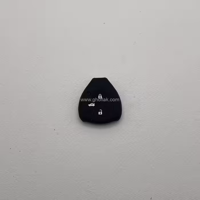 کاور ریموت جک و تویوتا سه دکمه طرح سیلیکونی