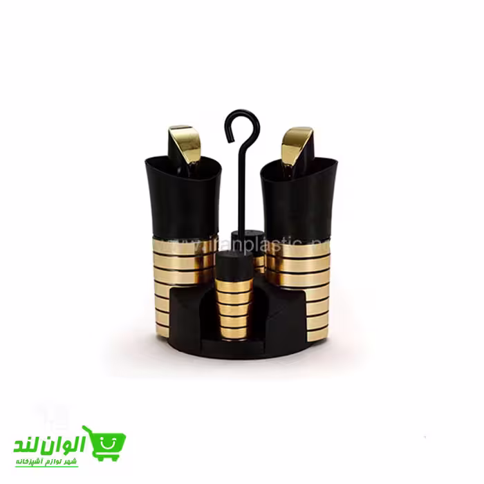 ست ادویه پاش و آبلیمو خوری 4 تکه گیلبرت مدل رو میزی کد 24414