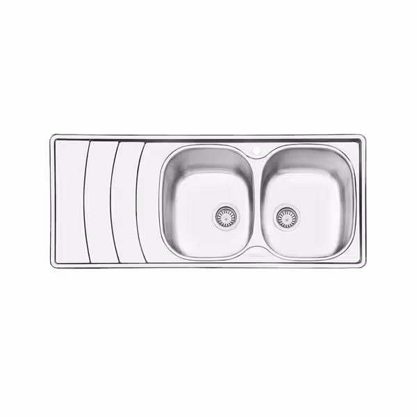 سینک ظرفشویی فانتزی توکار  ایلیا استیل مدل 2044