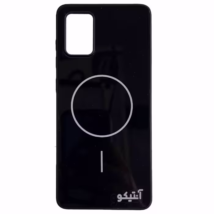 قاب PVD پشت سخت محافظ لنزدار مدل مگ سیف مناسب برای Samsung A71-مشکی