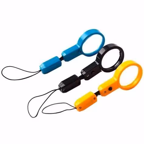 ذره بین کوچک چراغ دار 5X (تنوع رنگ)