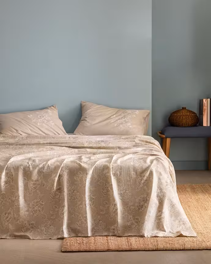 ست روانداز تابستانی مادام کوکو طرح Berne تکنفره 3 تکه