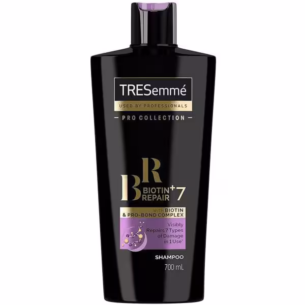 شامپو مو ترزمی مدل biotin repair حجم 700 میلی لیتر