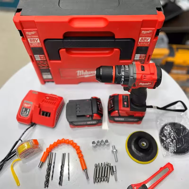 دریل شارژی 88 ولت میلواکی مدل براشلس 88V