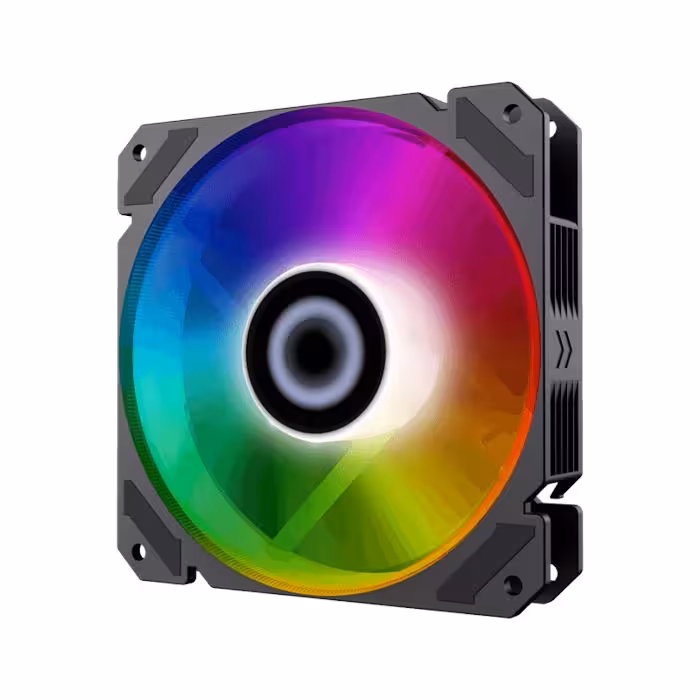 فن کیس گیم مکس مدل FN 14 Rainbow C9