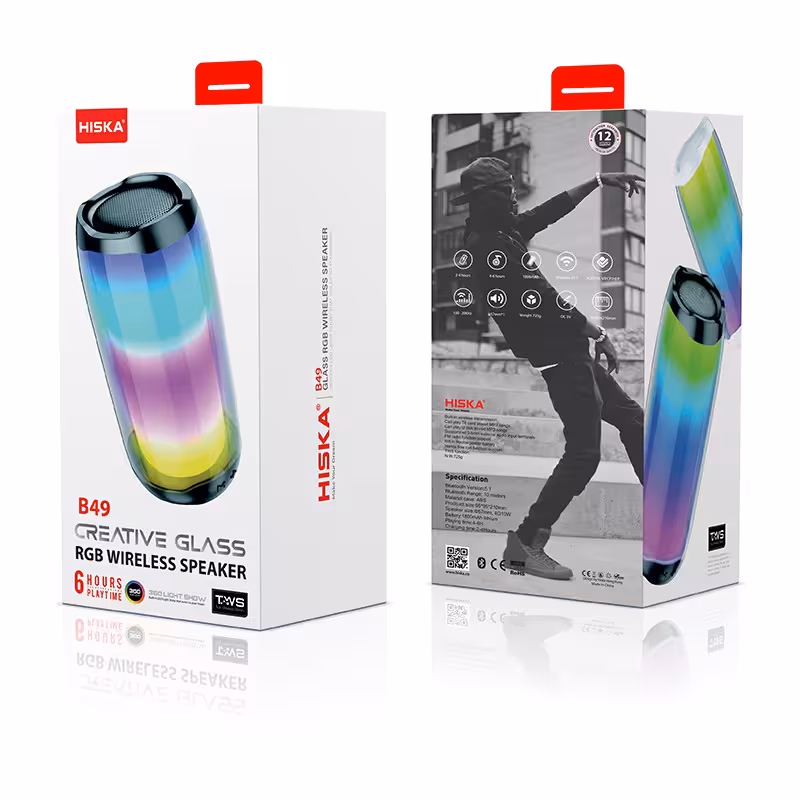 اسپیکر بلوتوثی قابل حمل هیسکا مدل Hiska B49