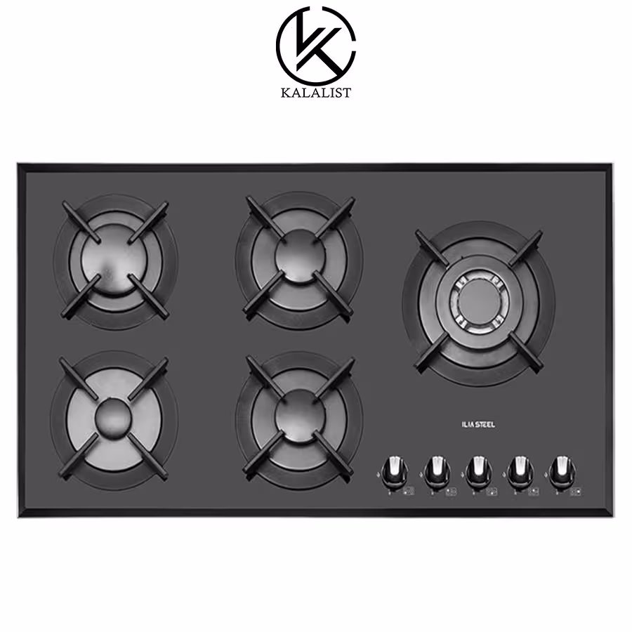 اجاق گاز شیشه ای ایلیا استیل مدل G526