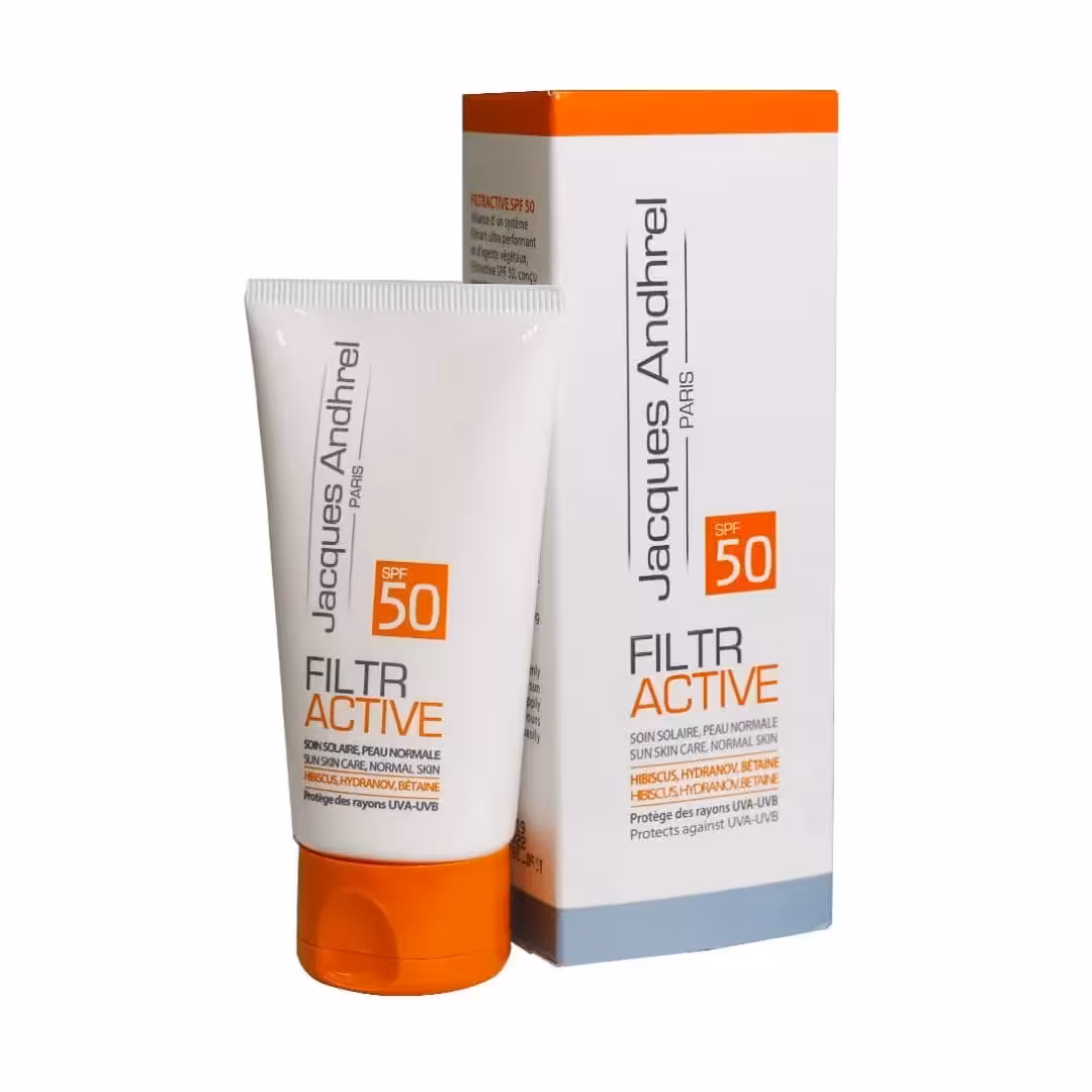 ژاک آندرل کرم ضد آفتاب بی رنگ پوست چرب و مستعدآکنه SPF 50