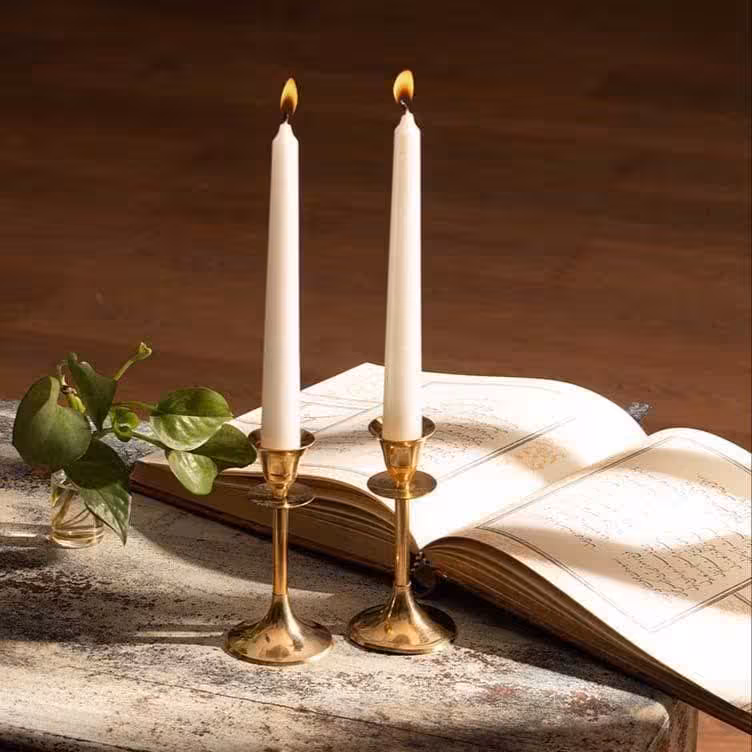 شمع متالیک اکلیلی