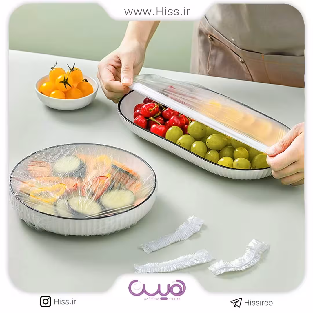 درپوش ظرف پلاستیکی – بسته 100 عددی
