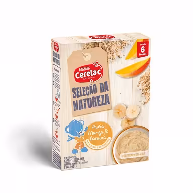 سرلاک غلات نستله NESTLE با طعم موز و انبه