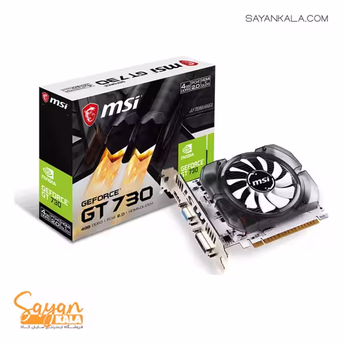 کارت گرافیک ام اس آی مدل Graphics Card MSI GeForce GT730 4GB DDR3