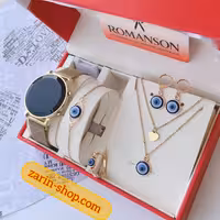 ست ساعت و نیمست زنانه طرح چشم نظر