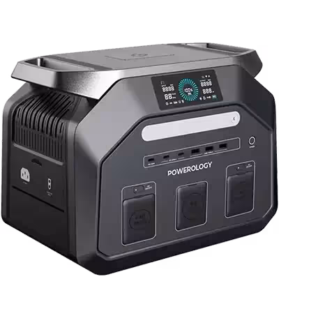 پاور استیشن 1800 وات پاورولوژی Powerology Dynamic 1800W Portable Power Station PWP1800WBK