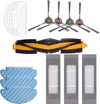 اکسسوری جارو رباتیک اکووکس مناسب مدل Ecovacs Deebot N10 OZMO T8 T9 PRO T9 AIVI (ارسال 10 الی 15 روز کاری)