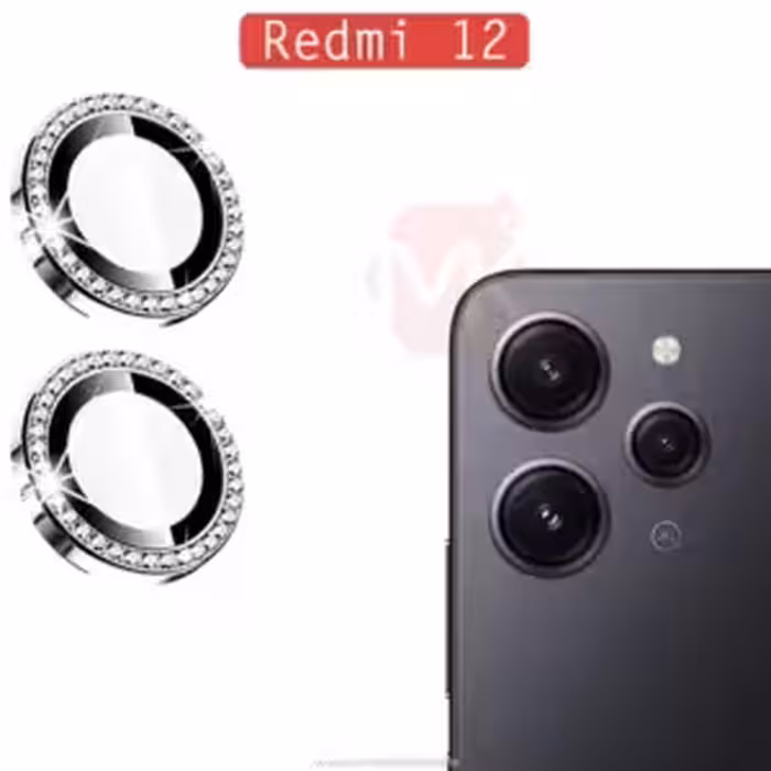 محافظ لنز نگین دار Diamond Glitter Camera Lens Protector | Xiaomi Redmi 12
