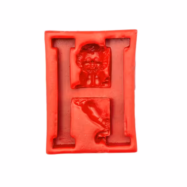 ملد سیلیکونی حرف H فرشته دار