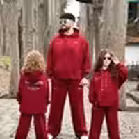 ست خانوادگی هودی شلوار بگ استایل CLSRLDN NZDE