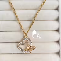 گردنبند پروانه واله