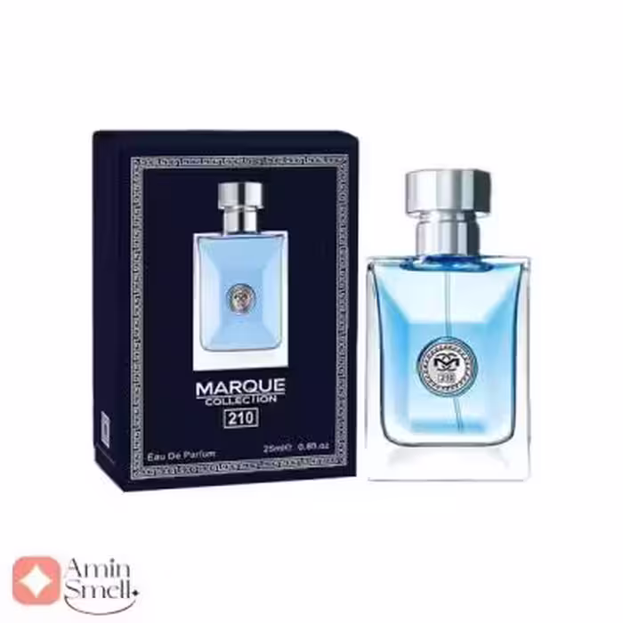ادکلن مردانه مارکیو 210 ورساچه پورهوم 25 میل | marque 210 versace pour homme 25 mil