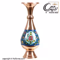 گلدان مسی شیپوری مس و پرداز سایز 25