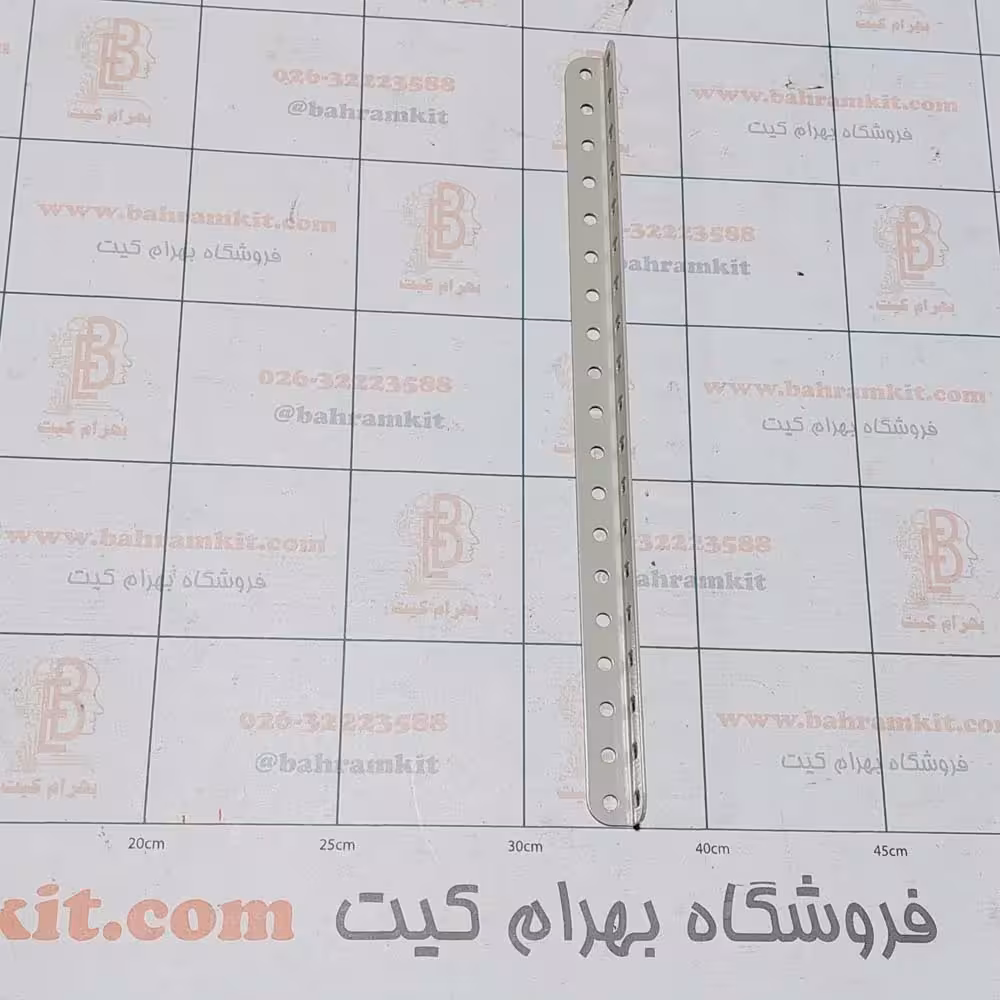 سازه فلزی نبشی 19 سوراخ بسته 2 تایی