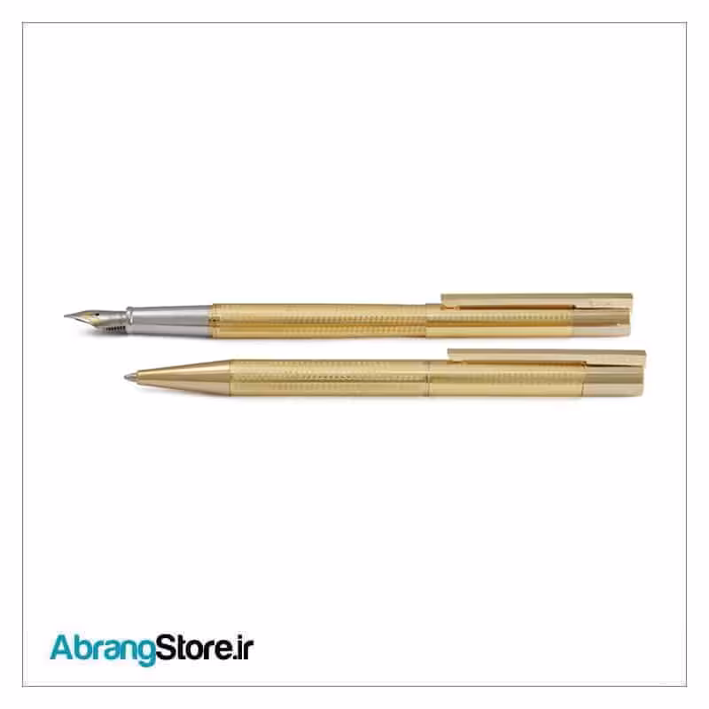 ست خودکار و خودنویس یوروپن سری Flash طلایی