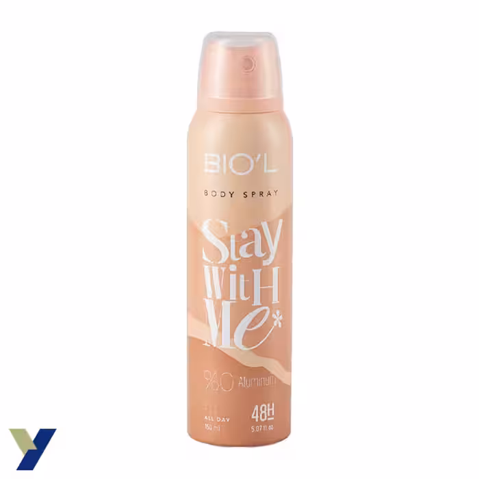 اسپری بدن زنانه بیول مدل STAY WITH ME حجم 150ML