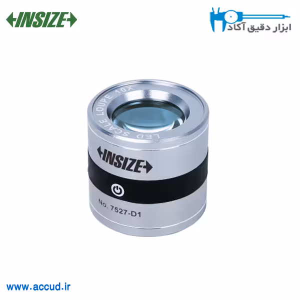 ذره بین 10x چراغ دار INSIZE (اینسایز اصلی) مدل 7527-D1