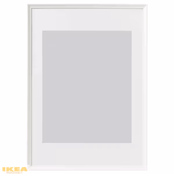 قاب سفید 50x70cm مدل KNOPPÄNG | برند ایکیا | ارسال 15 الی 20 روز کاری