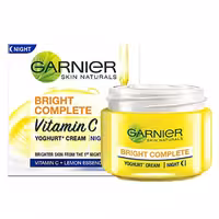 کرم کاسه ای گارنیر ویتامین C شب برایت کامپلت