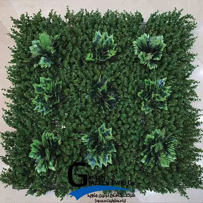 گرین وال (دیوار سبز) مصنوعی استوایی طرح جنگل 1 در 1  (پس کرایه)