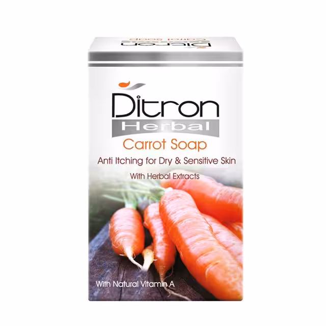 صابون شستشوی حاوی عصاره هویج دیترون 110 گرمی