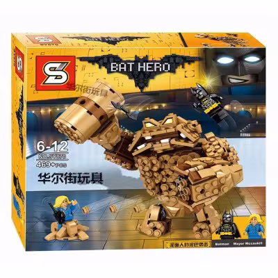 لگو بتمن مووی بتمن و غول گلی