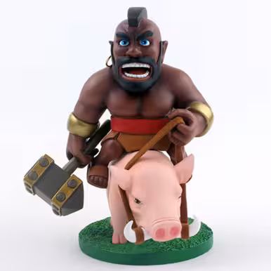 اکشن فیگور کلش آف کلنز هوگ رایدر (hog rider)