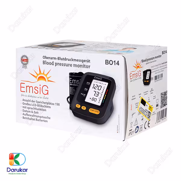 فشارسنج بازویی دیجیتال امسیگ مدل BO14