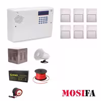 پکیج دزدگیر اماکن سایلکس سیمکارتی مدل SF6