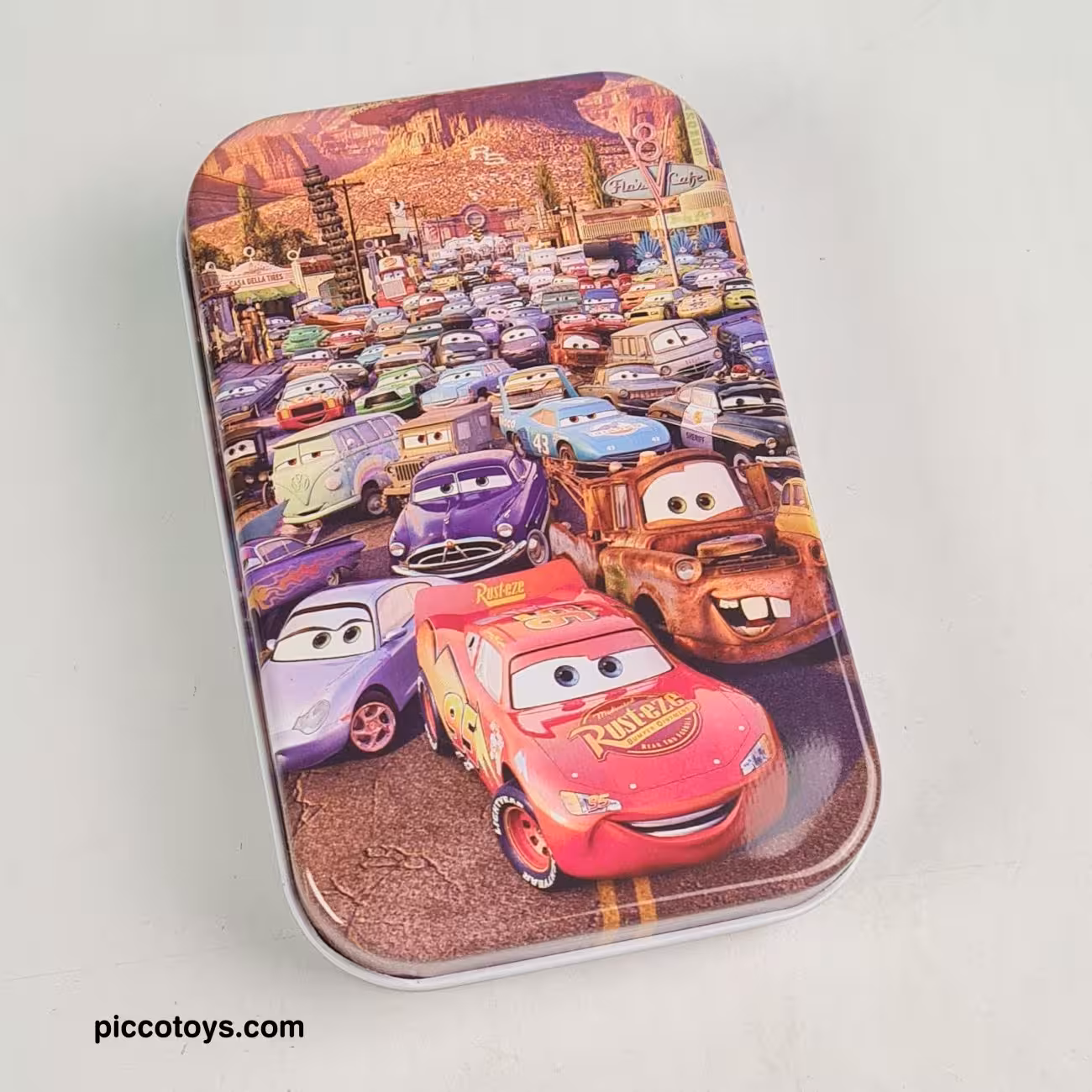 پازل قوطی فلزی 60 تکه طرح مک کوئین کد 5576142