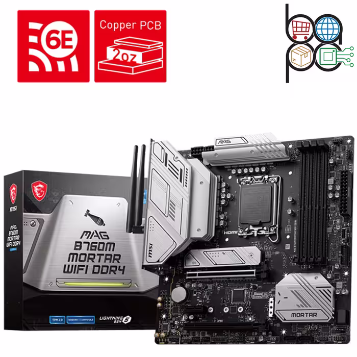 مادربرد MSI مدل B760M MORTAR WIFI DDR4
