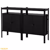 قفسه با کابینت BROR | برند ایکیا | ارسال 15 الی 20 روز کاری