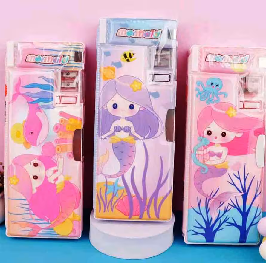 جامدادی مگنتی کوچک طرح پری دریایی