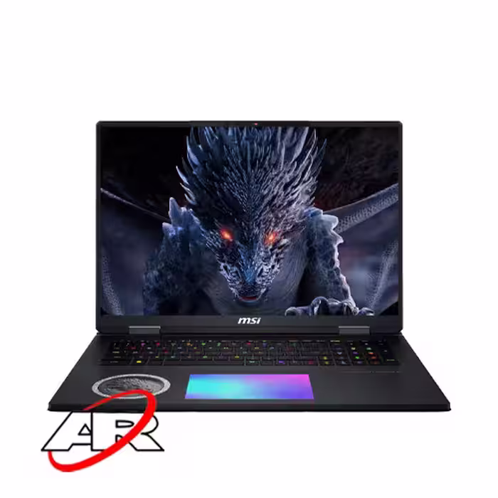 لپ تاپ MSI مدل Titan 18 HX Dragon Edition Norse Myth A2XWJG Core Ultra 9 285HX 96GB 4TB SSD 24GB