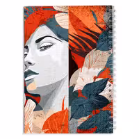 دفتر مشق مدرن زن