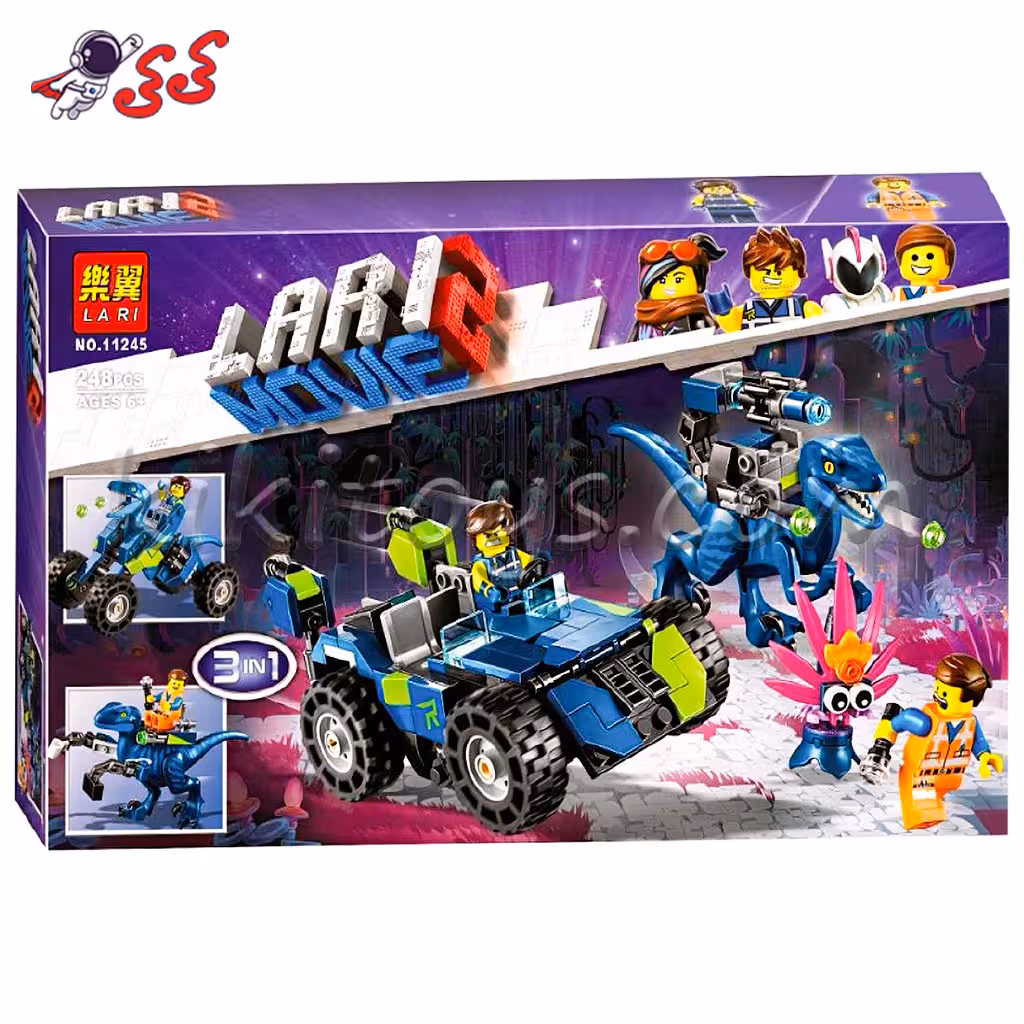لگو مووی 2 امیت و دایناسور و ماشین مدل لاری LARI 11245
