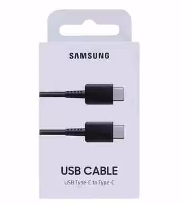کابل دوسر تایپ سی پکدار SAMSUNG 5A